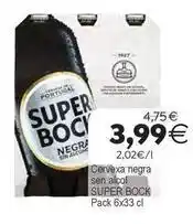 Plenus Supermercados Super bock - cervexa negra sen alcol oferta
