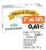 Plenus Supermercados Palacio de oriente - atun en aceite oferta