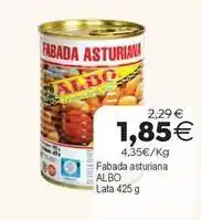 Plenus Supermercados Albo - fabada asturiana oferta