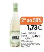 Plenus Supermercados Faustino rivero - vino verdejo oferta