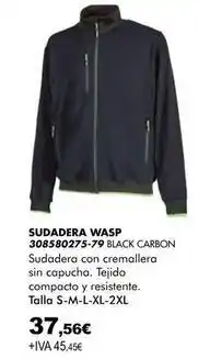 Sudadera 308580275-79 black carbon