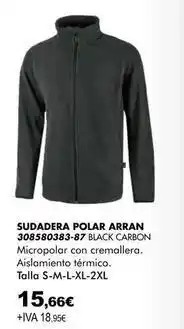 Coinfer Sudadera polar arran oferta