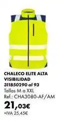 Coinfer Elite - chaleco alta visibilidad oferta