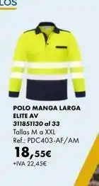 Coinfer Elite - polo manga larga av oferta
