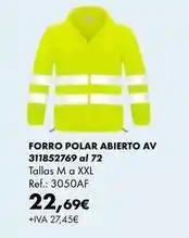 Coinfer Forro polar abierto av 311852769 oferta
