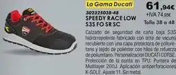 Coinfer Ducati - la gama 3023250348 speedy race low s35 fo sr sc oferta