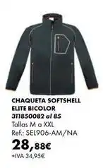 Coinfer Elite - chaqueta softshell bicolor oferta