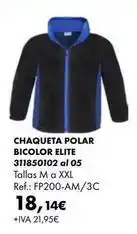 Coinfer Elite - chaqueta polar bicolor oferta