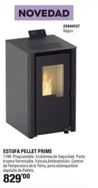 Ferrcash Estufa pellet prime 23044157 oferta