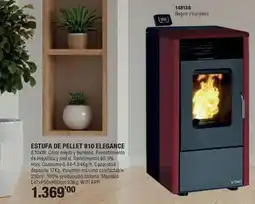 Ferrcash Estufa de pellet 810 elegance 148136 oferta