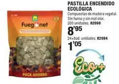 Ferrcash Fuego net - pastilla encendido ecológica 82094 oferta