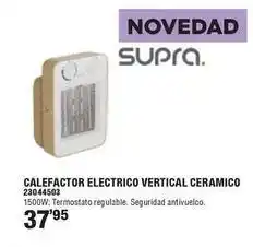 Ferrcash Supra - calefactor electrico vertical ceramico 23044503 oferta