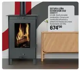 Ferrcash Estufa leña ecodesign 452/23003111 oferta