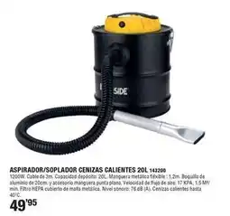 Ferrcash Aspirador/soplador cenizas calientes 143200 oferta