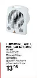 Ferrcash Termoventilador vertical sonedas 143325 oferta
