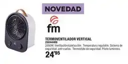 Ferrcash Fm - termoventilador vertical 23044489 oferta