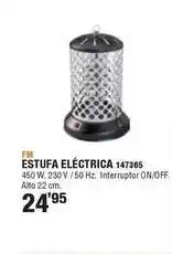 Ferrcash Fm - estufa eléctrica 147365 oferta