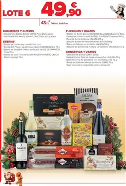 Carrefour Embutidos y quesos/ bebidas/ turrones y dulces/ conservas y varios oferta