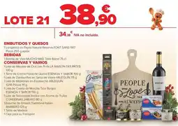 Carrefour Embutidos y quesos bebidas conservas oferta