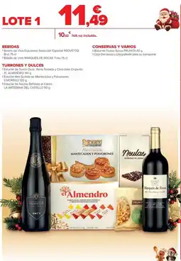 Carrefour Bebidas/ turrones y dulces/ conservas y varios oferta