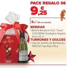 Carrefour Codorníu / nestlé - bebidas turrones y dulces oferta