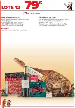 Carrefour Embutidos y quesos/ bebidas/ conservas y varios oferta