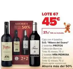 Carrefour Protos / viña pedrosa - d.o. ribera del duero oferta