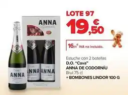 Carrefour Anna de codorníu - d.o. cava brut + bombones lindor oferta