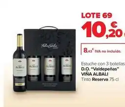 Carrefour Viña albali - d.o. valdepeñas reserva oferta