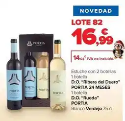 Carrefour Portia - d.o. ribera del duero 24 meses d.o “rueda verdejo oferta