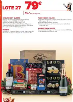 Carrefour Embutidos y quesos bebidas turrones y dulces conservas oferta