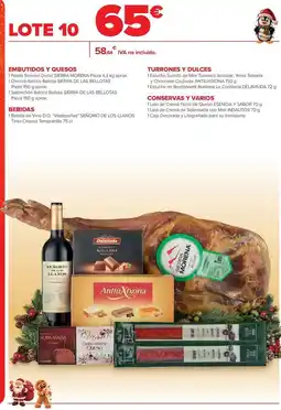 Carrefour Embutidos y quesos/ bebidas/ turrones y dulces oferta