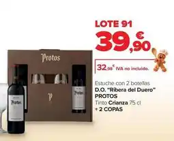 Carrefour Protos - d.o. ribera del duero crianza oferta