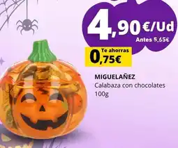 Tu Trébol Hipermercados Miguelañez - calabaza con chocolates oferta