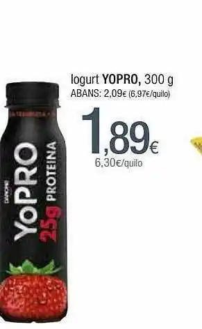 Condis Yogurt Yopro oferta