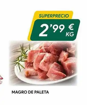 Masymas Magro De Paleta oferta