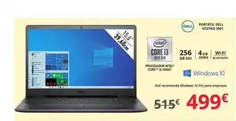 Dell Portátil Dell Vostro 3501