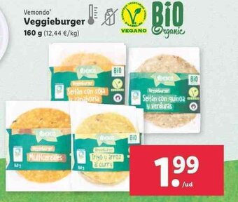 Lidl Vemondo Veggieburger 160g oferta