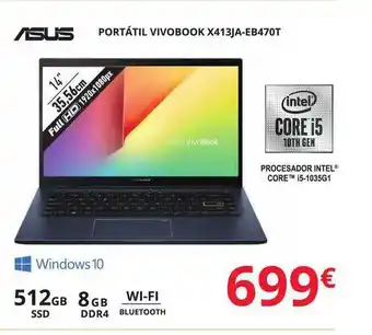 Dynos Informática Asus Portátil Vivobook X413ja-eb470t oferta