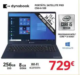 Dynos Informática Dynabook Portátil Satellite Pro C50-h-109 oferta