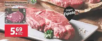 Lidl Entrecot de vacuno 300g oferta
