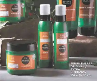 Lidl Sérum Fuerza Original / Extra Nutrición 100ml oferta