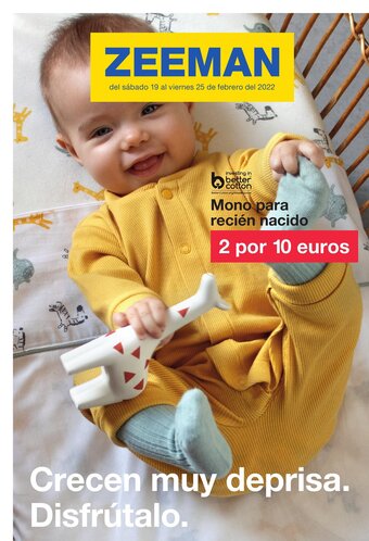 Zeeman Mono para recién nacido oferta