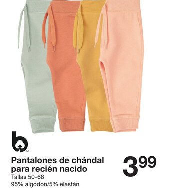 Zeeman Pantalones de chándal para recién nacido oferta
