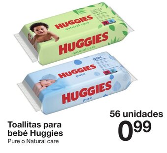 Zeeman Toallitas para bebé Huggies oferta