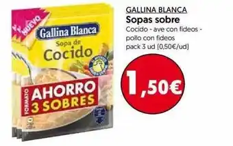 Hiper Usera Sopas Sobre Gallina Blanca oferta