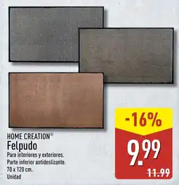 ALDI Home Creation Felpudo oferta