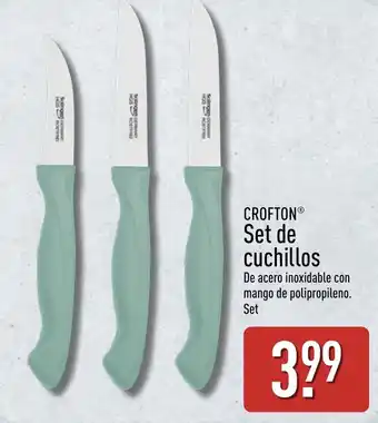Crofton set de cuchillos
