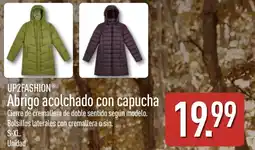 ALDI UP2FASHION abrigo acolchado con capucha oferta