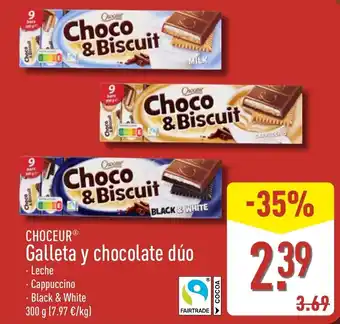 Choceur galleta y chocolate dúo
